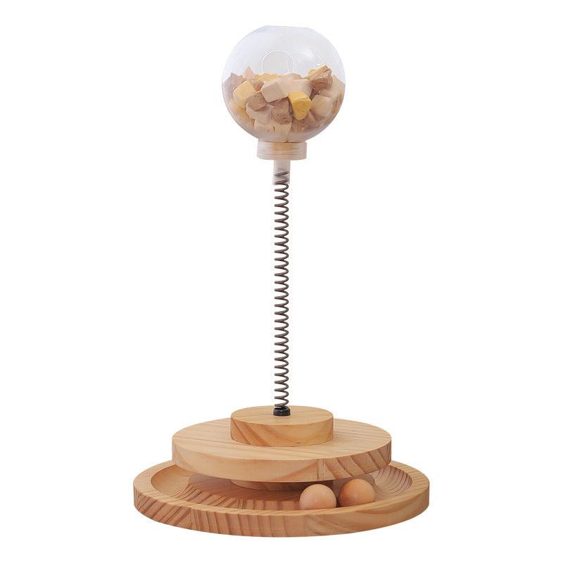 Interactive Cat Treat Dispenser: Engage, Entertain, And Reward Your Feline Friend-5