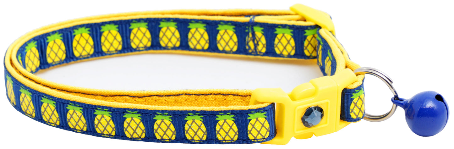Pineapples Breakaway Cat Collar-7