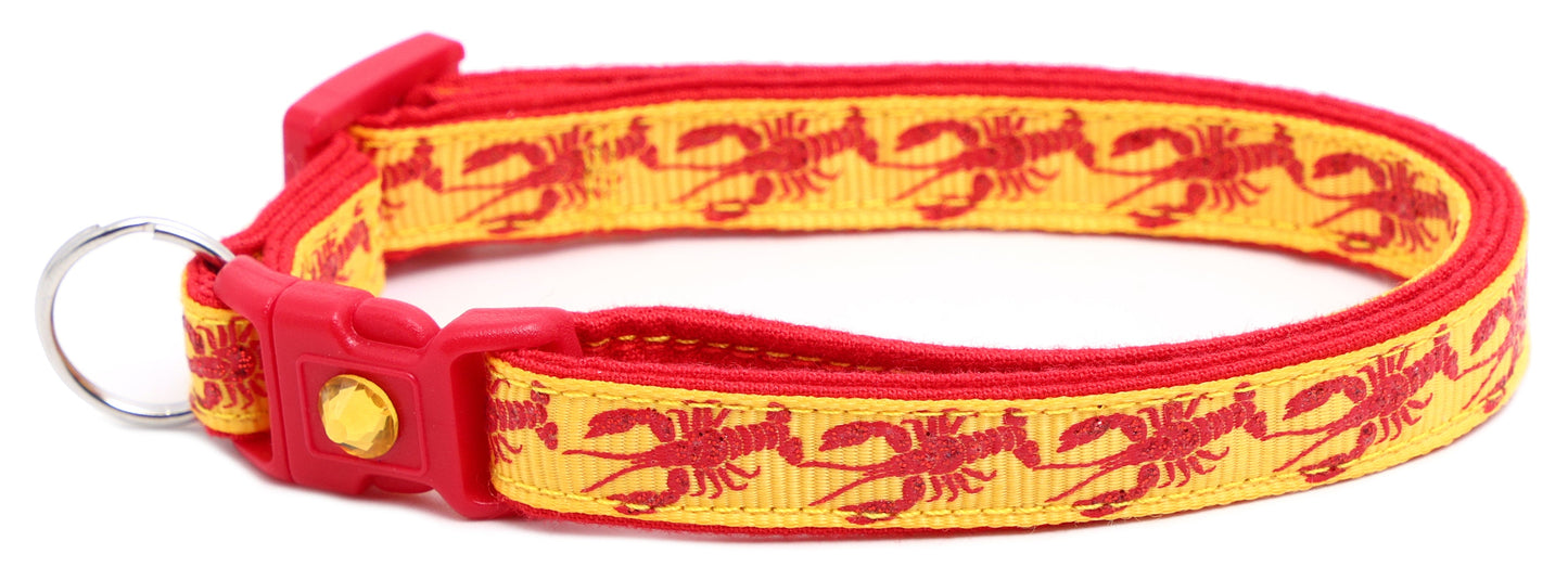 Lobster Breakaway Cat Collar-33