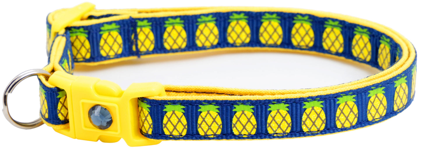 Pineapples Breakaway Cat Collar-22
