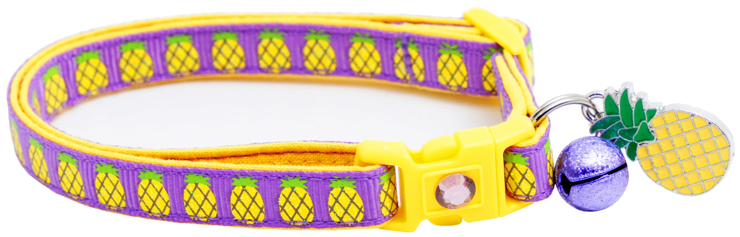 Pineapples Breakaway Cat Collar-18