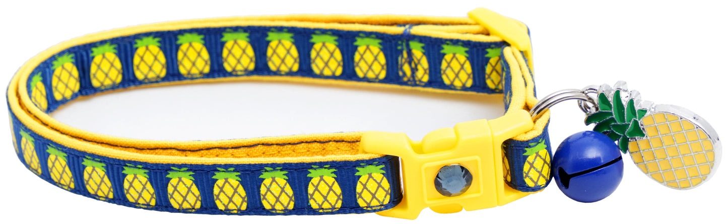 Pineapples Breakaway Cat Collar-17