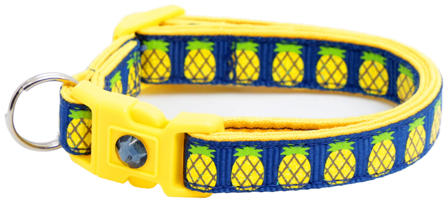 Pineapples Breakaway Cat Collar-20