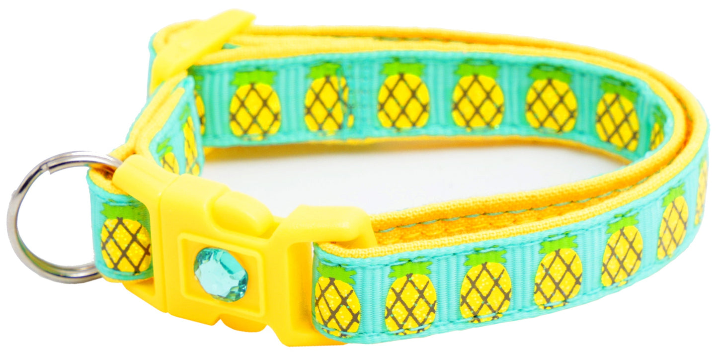 Pineapples Breakaway Cat Collar-19