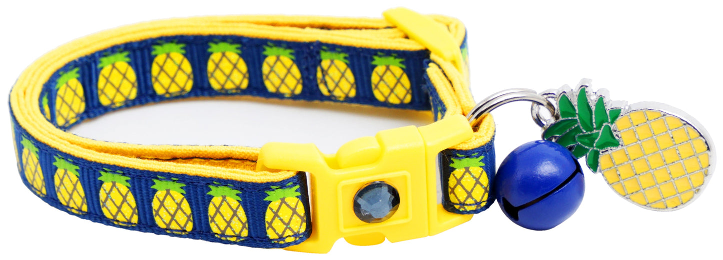 Pineapples Breakaway Cat Collar-15