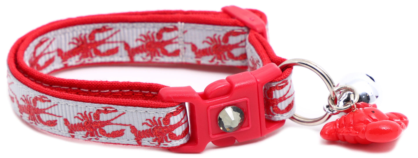 Lobster Breakaway Cat Collar-30