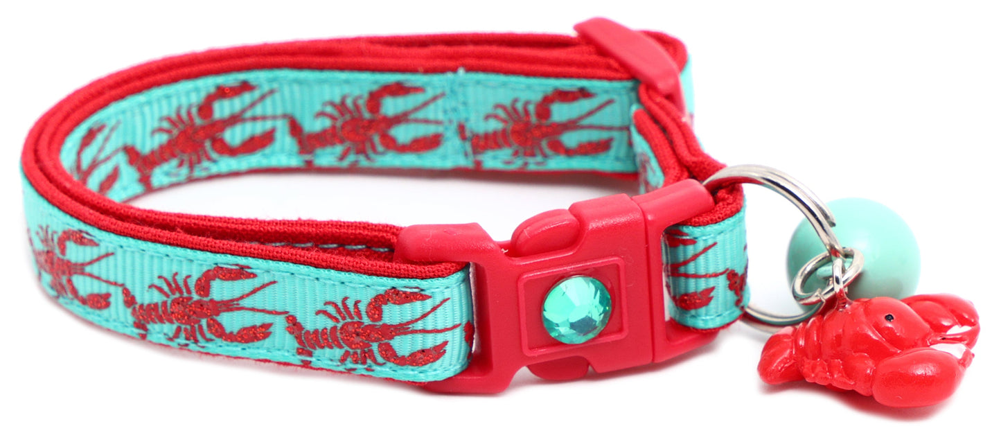 Lobster Breakaway Cat Collar-27