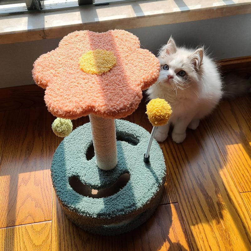 Ultimate Cat Scratch Haven: Interactive Claw Grinding Paradise-1