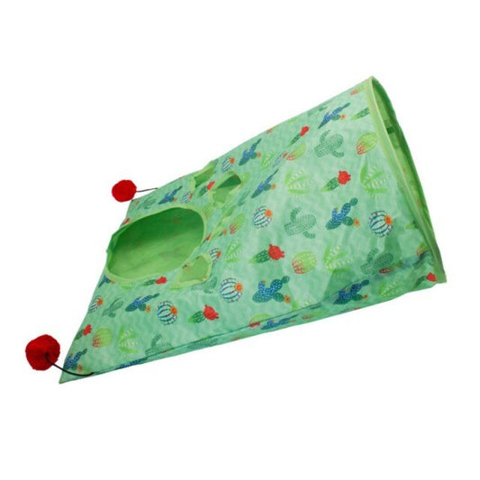 Fun Pet Cat Toys Tunnel Play Tubes Collapsible Crinkle Kitten Interactive Toys Puppy Ferrets Rabbit Play Dog Tunnel-0