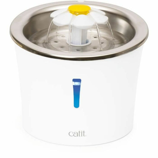 Pet Water Fountain Catit White Plastic/Stainless steel-0