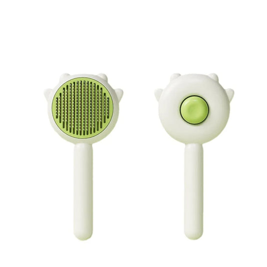 Vibe Geeks Universal Needle Brush Pet De-shedding Massaging Grooming Comb-0