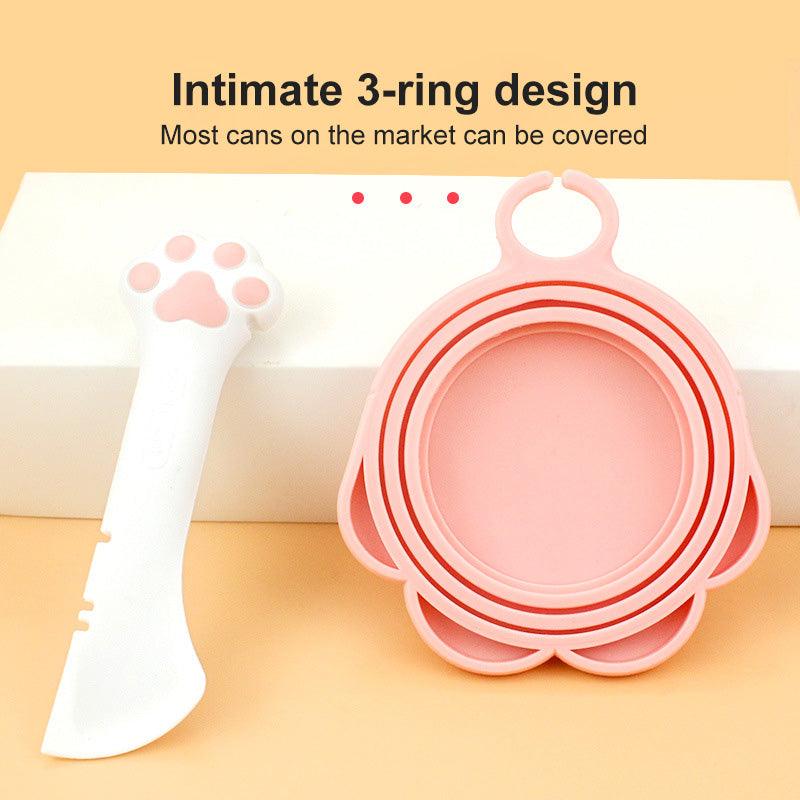 Multifunction Pet Canned Spoon Jar Opener Puppy Feeding Mixing Wet Dry Scoop Cat Dog Accessories Feeder Shovel Pets Tableware Multifunction Pet Canned Spoon Jar Opener-4