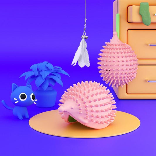 Hedgehog Haven Cat Tickler: The Ultimate Cat Toy For Endless Fun!-0