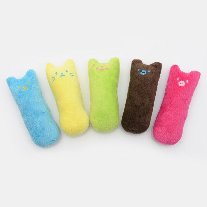 Furry Fun Interactive Catnip Toy Set - Keep Your Kitty's Teeth Sharp And Happy!-1
