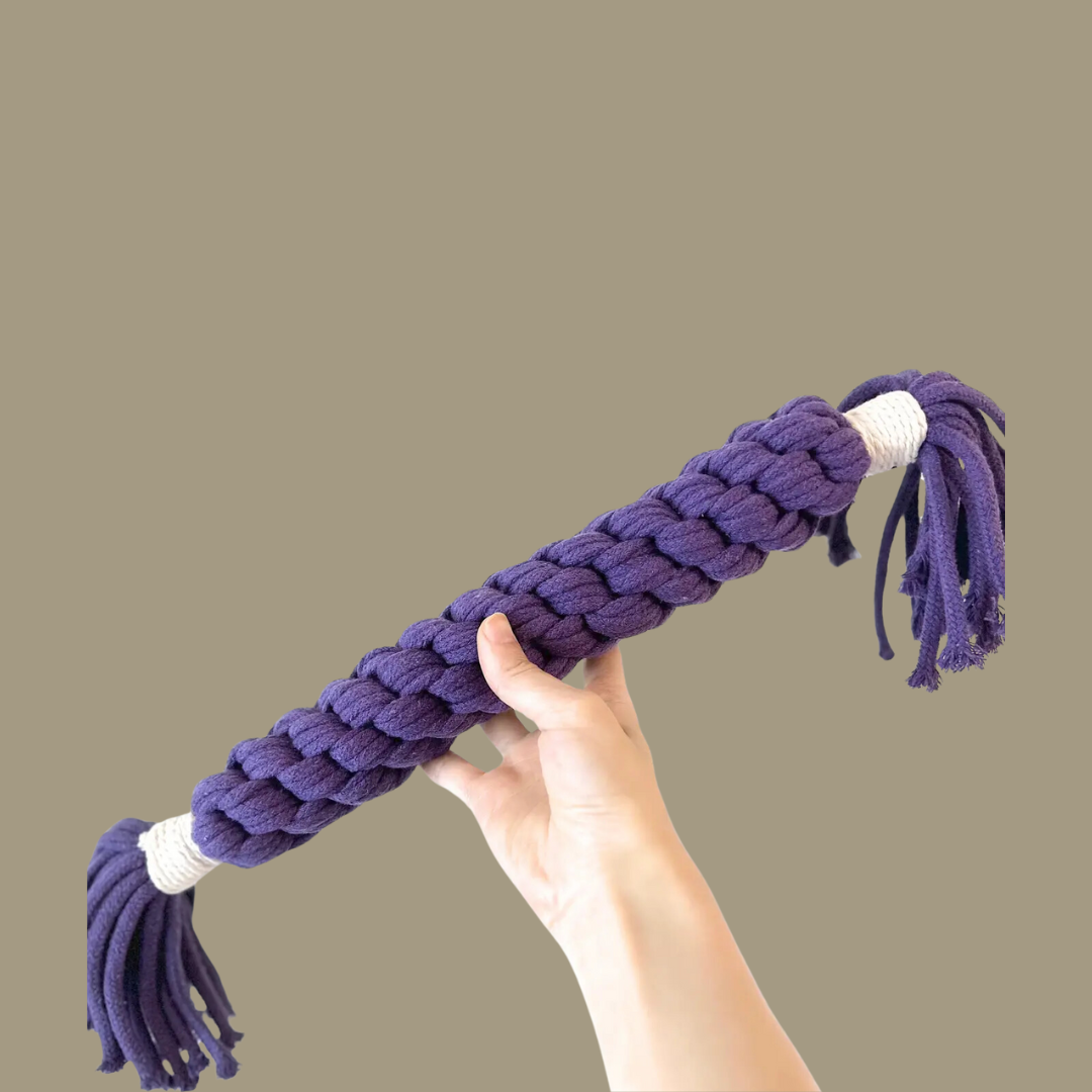 Luxury Handmade Macrame Large Purple Candy