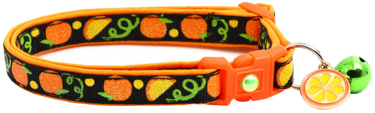 Oranges Breakaway Cat Collar-30