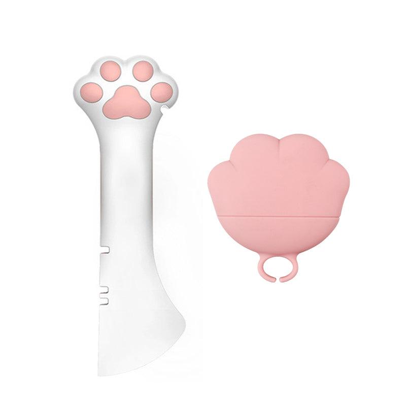 Multifunction Pet Canned Spoon Jar Opener Puppy Feeding Mixing Wet Dry Scoop Cat Dog Accessories Feeder Shovel Pets Tableware Multifunction Pet Canned Spoon Jar Opener-5