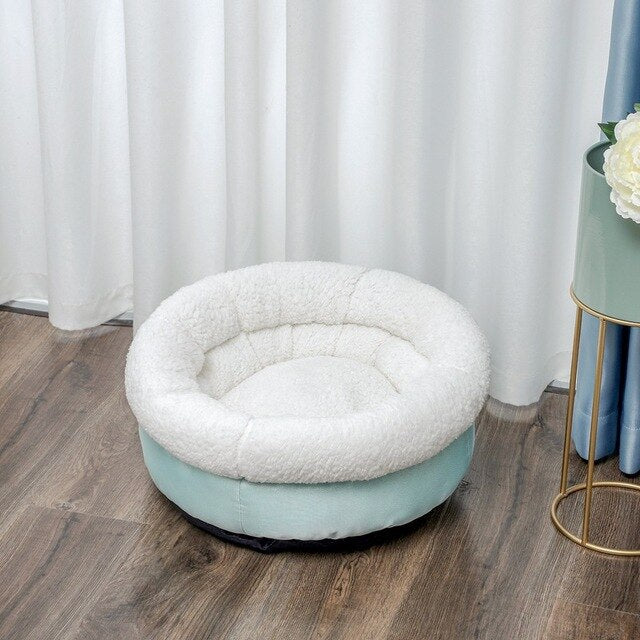 Soft Pet Bed Dog Cat House Puppy Kennel Winter Warm Nest Sofa Cushion Lamb Cashmere Pet Mat  for Cats Dogs Pet Sleeping Supplies-7