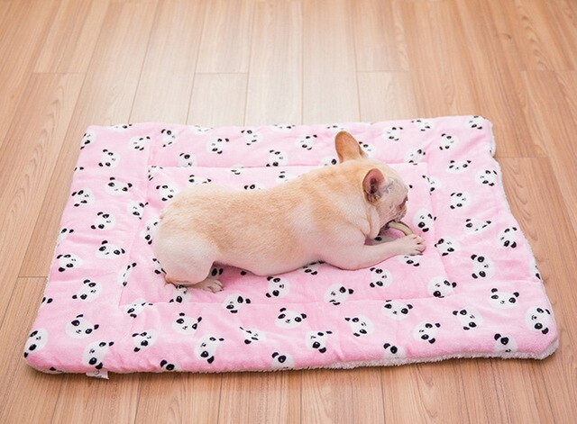 Portable Pet Dog Bed Blankets Washable Puppy Blanket Pad Winter Warm Mats Soft Sofa Cushion for Dogs Pet Sleeping Beds Supplies-7