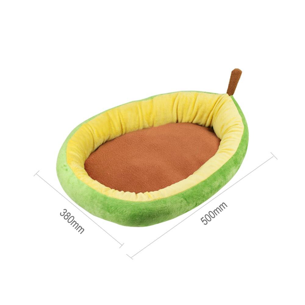 Pet Cat House for Dog Mat Warm Bed Small cats Beds Nest for Dogs Avocado Shape Sleeping Bags Comfortable Kennel Sofa-3